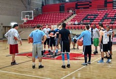 Practice at Branson HS